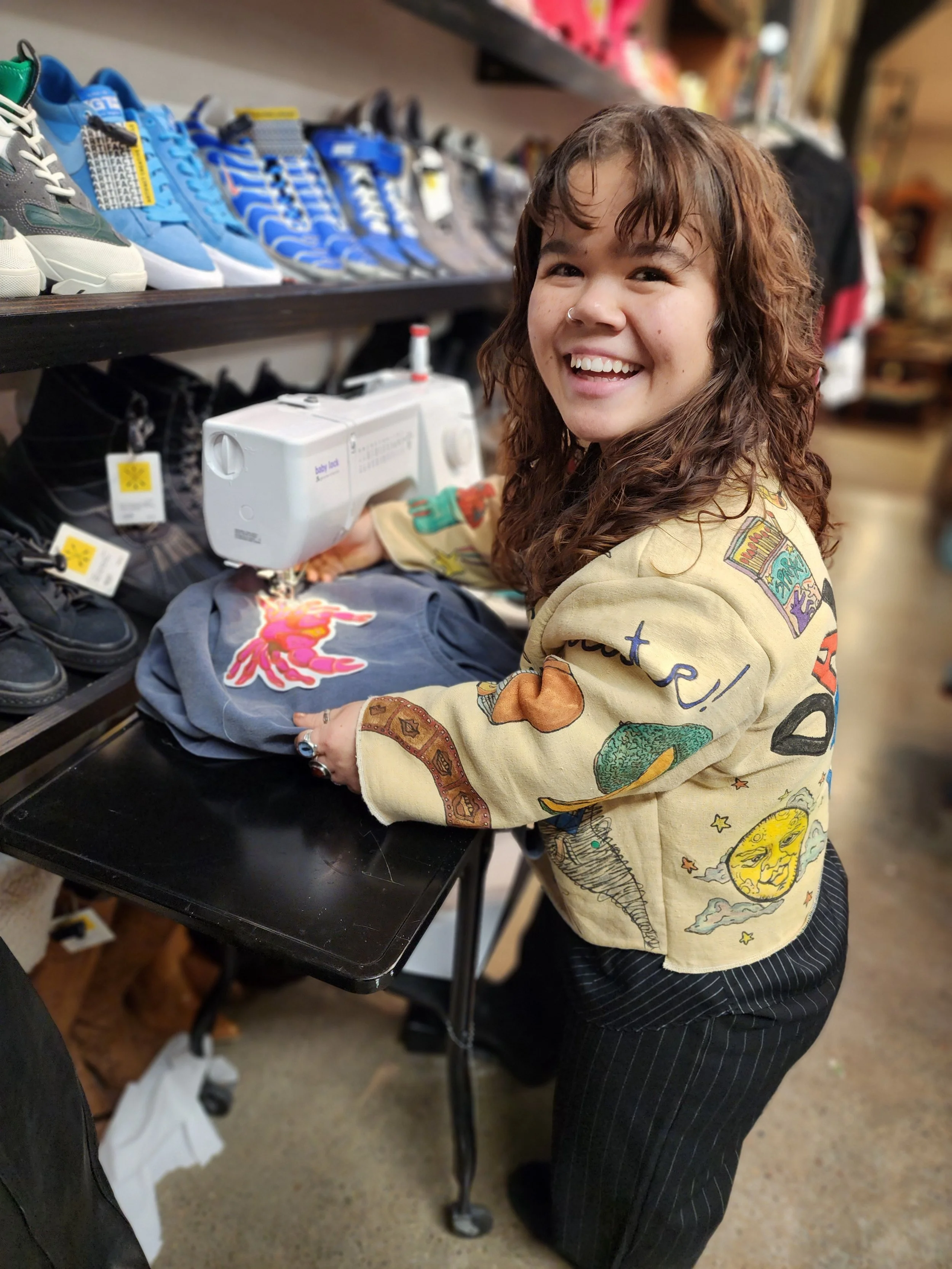 CLOTHING ILLUSTRATION WORK/SHOP — Artifact Creative Recycle